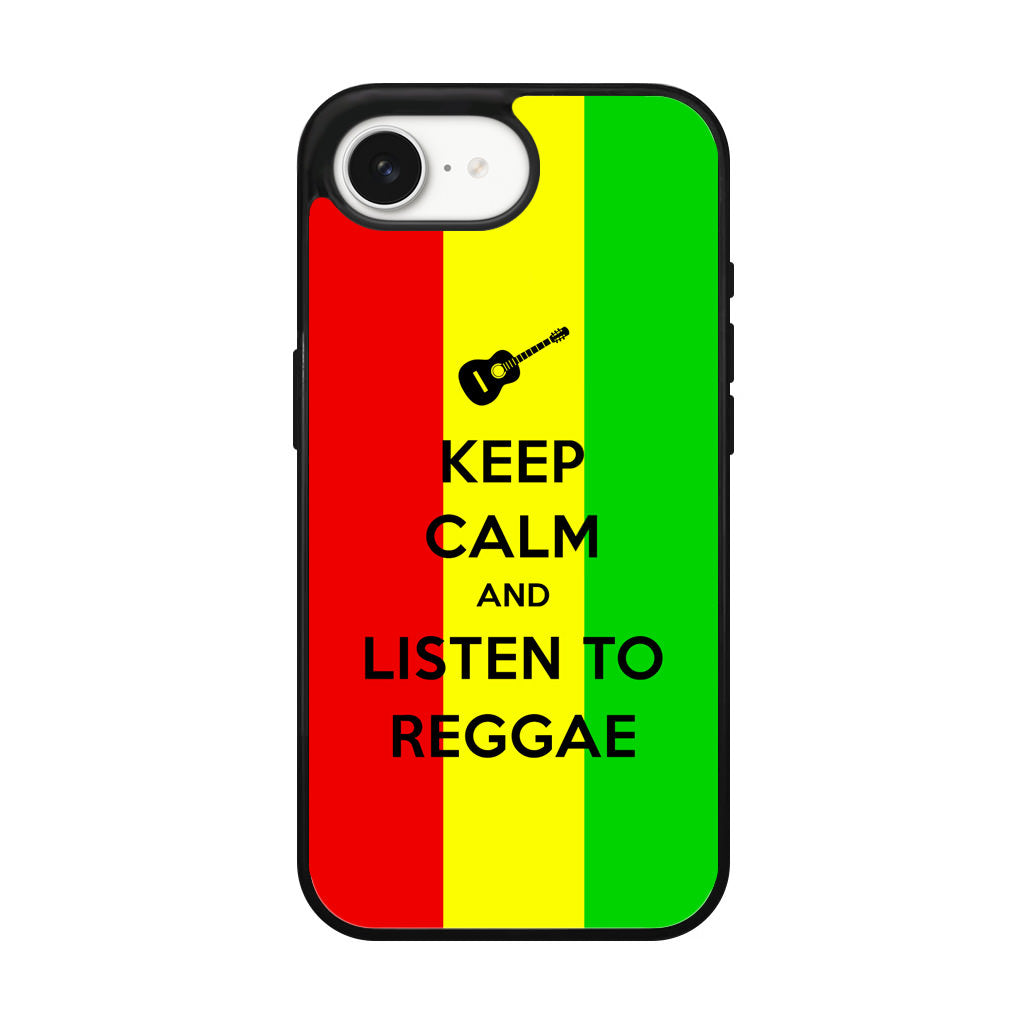 Keep Calm and Listen to Reggae iPhone 17e Case