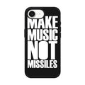 Make Music Not Missiles iPhone 17e Case