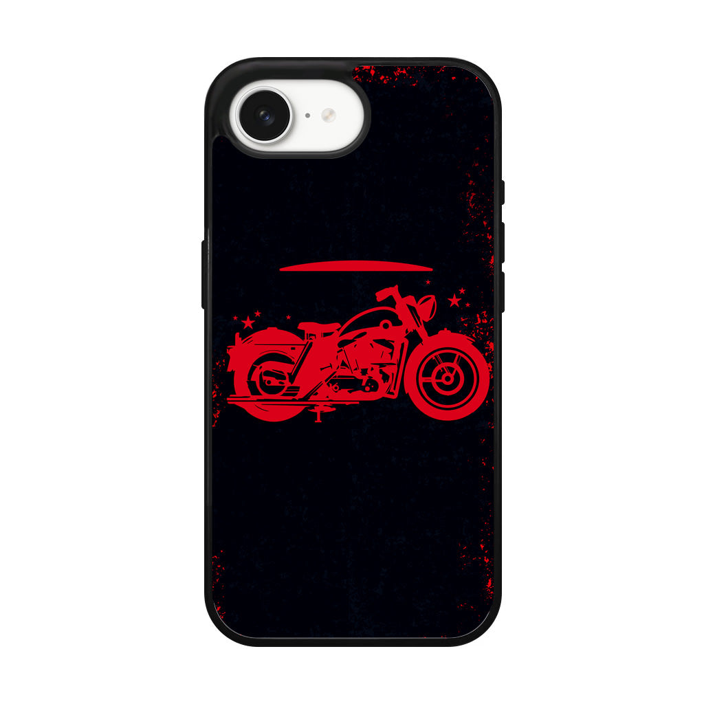Motorcycle Red Art iPhone 17e Case