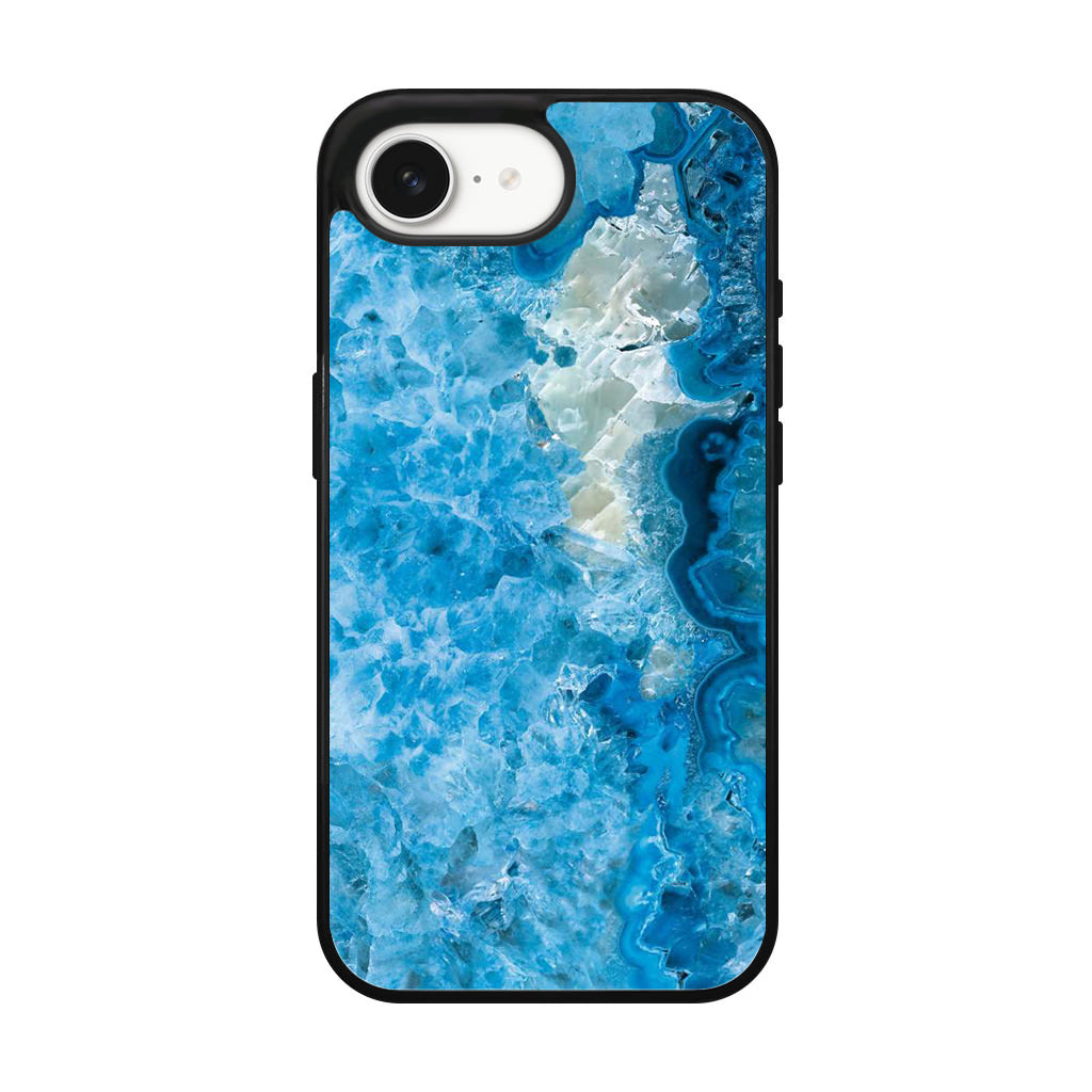 Navy Blue Marble iPhone 17e Case
