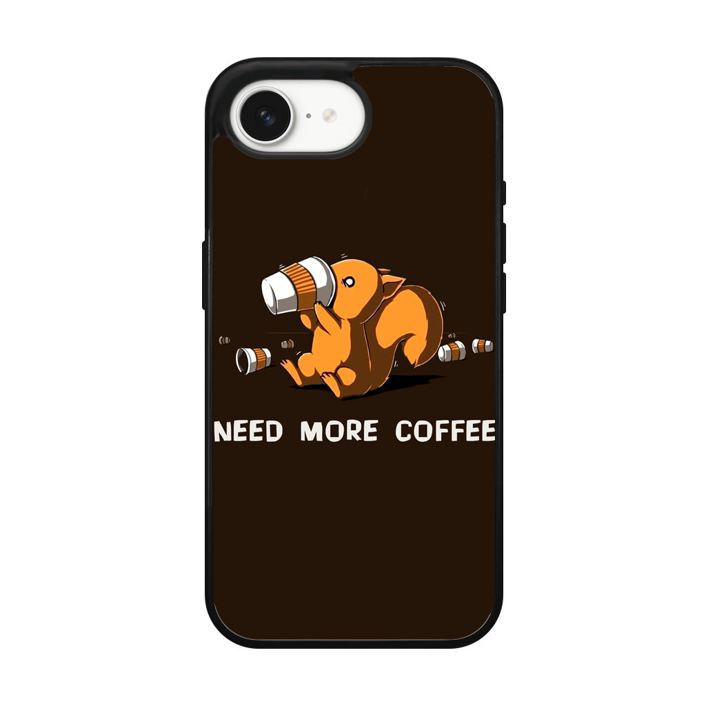 Need More Coffee Programmer Story iPhone 17e Case