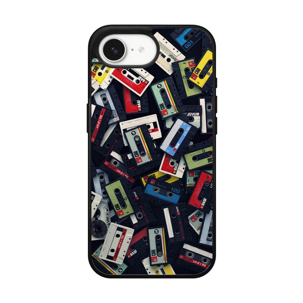 Old Vintage Cassettes iPhone 17e Case