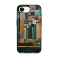 Painted Abstract Wood Sculptures iPhone 17e Case