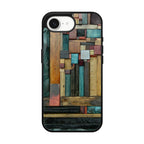 Painted Abstract Wood Sculptures iPhone 17e Case