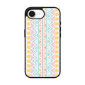 Peach Aztec Pattern iPhone 17e Case