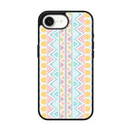 Peach Aztec Pattern iPhone 17e Case