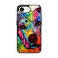Pitbull Love Painting iPhone 17e Case