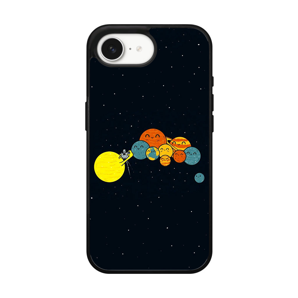 Planet Cute Illustration iPhone 17e Case