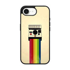 Polaroid Camera Colorful Rainbow iPhone 17e Case