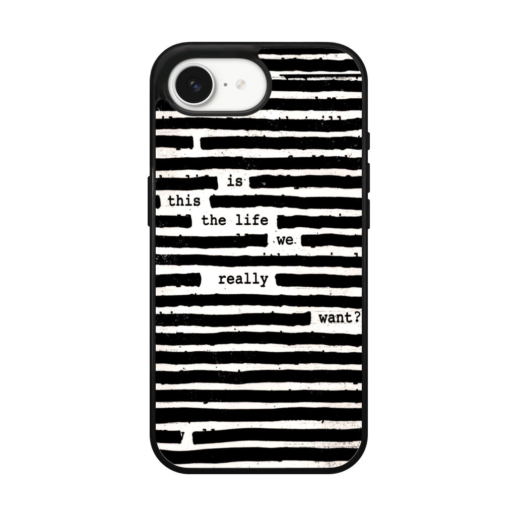 Roger Waters Is This the Life We Really Want iPhone 17e Case