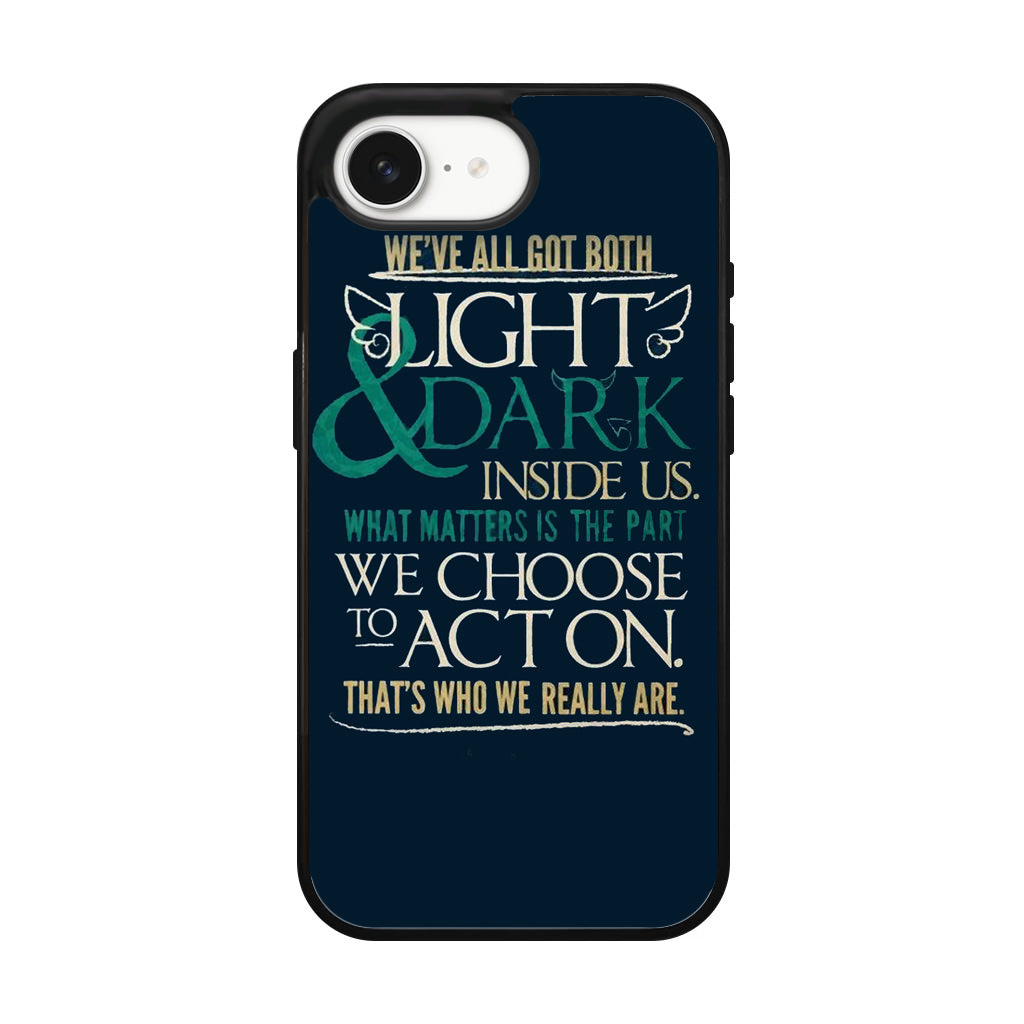 Sirius Black Quotes iPhone 17e Case