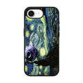 Skellington on a Starry Night iPhone 17e Case