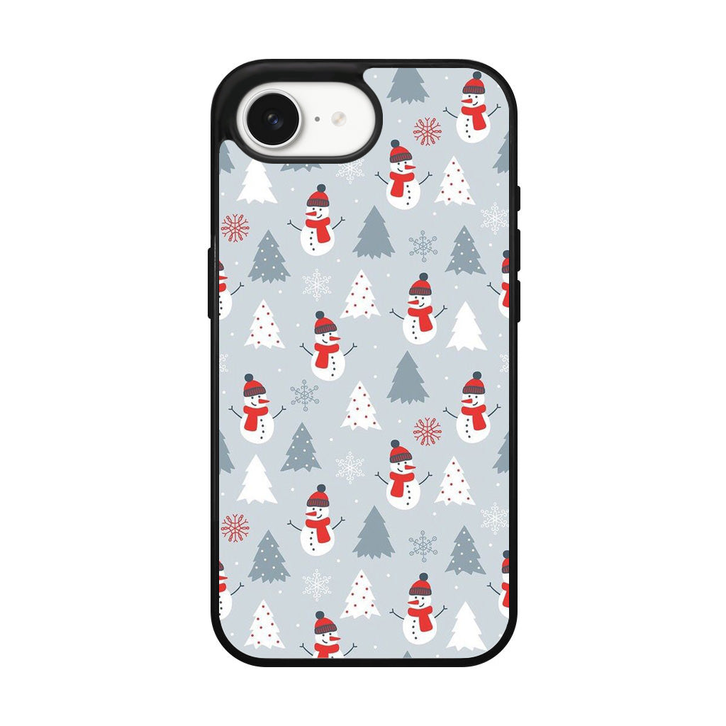 Snowmans Pattern iPhone 17e Case