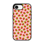 Strawberries Pattern iPhone 17e Case