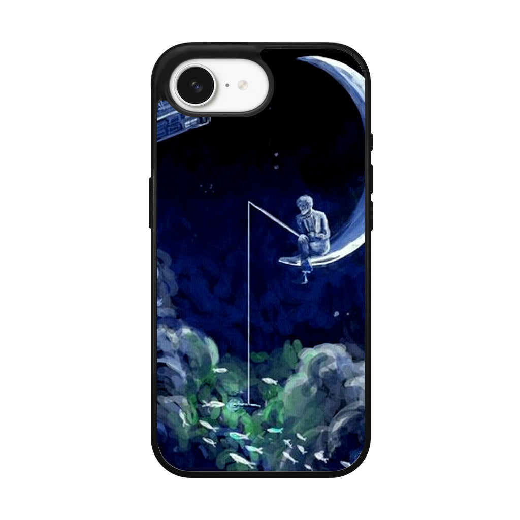 Tardis Walking To The Moon iPhone 17e Case