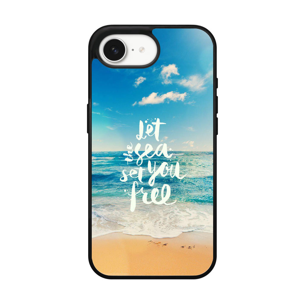 The Sea Set You Free iPhone 17e Case