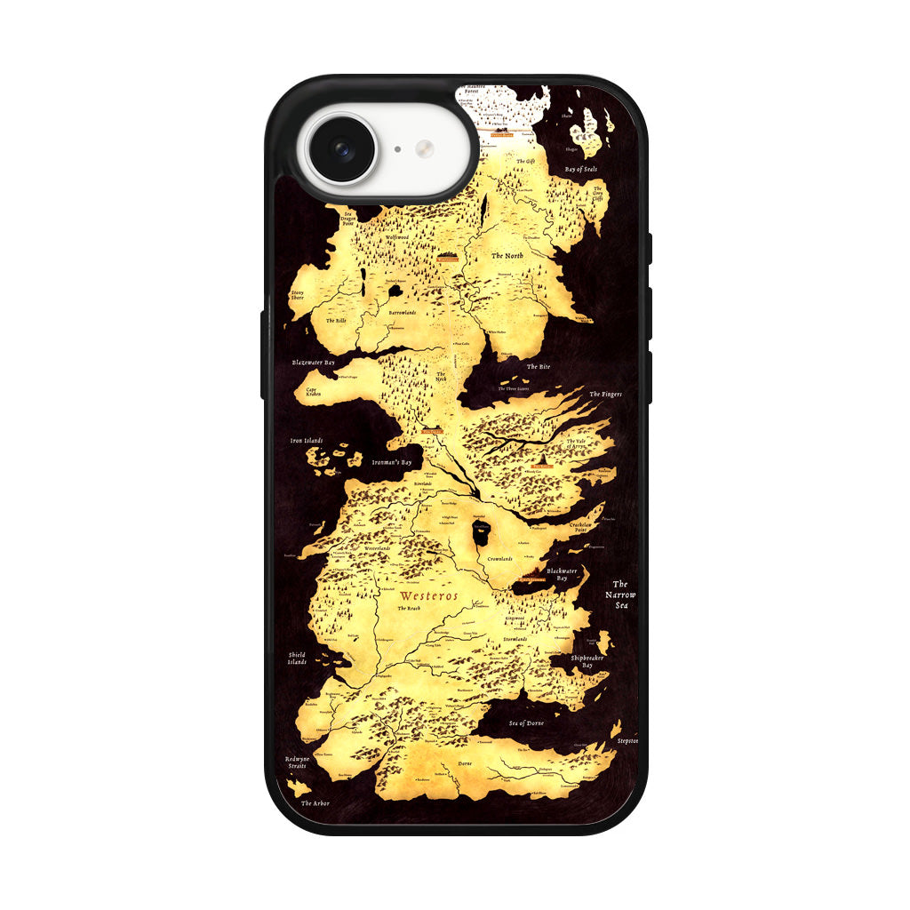 Westeros Map iPhone 17e Case