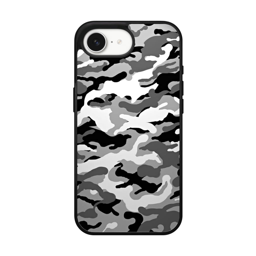 Winter Army Camo iPhone 17e Case