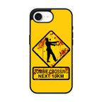 Zombie Crossing Sign iPhone 17e Case