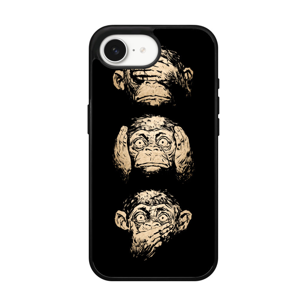 3 Wise Monkey iPhone 17e Case