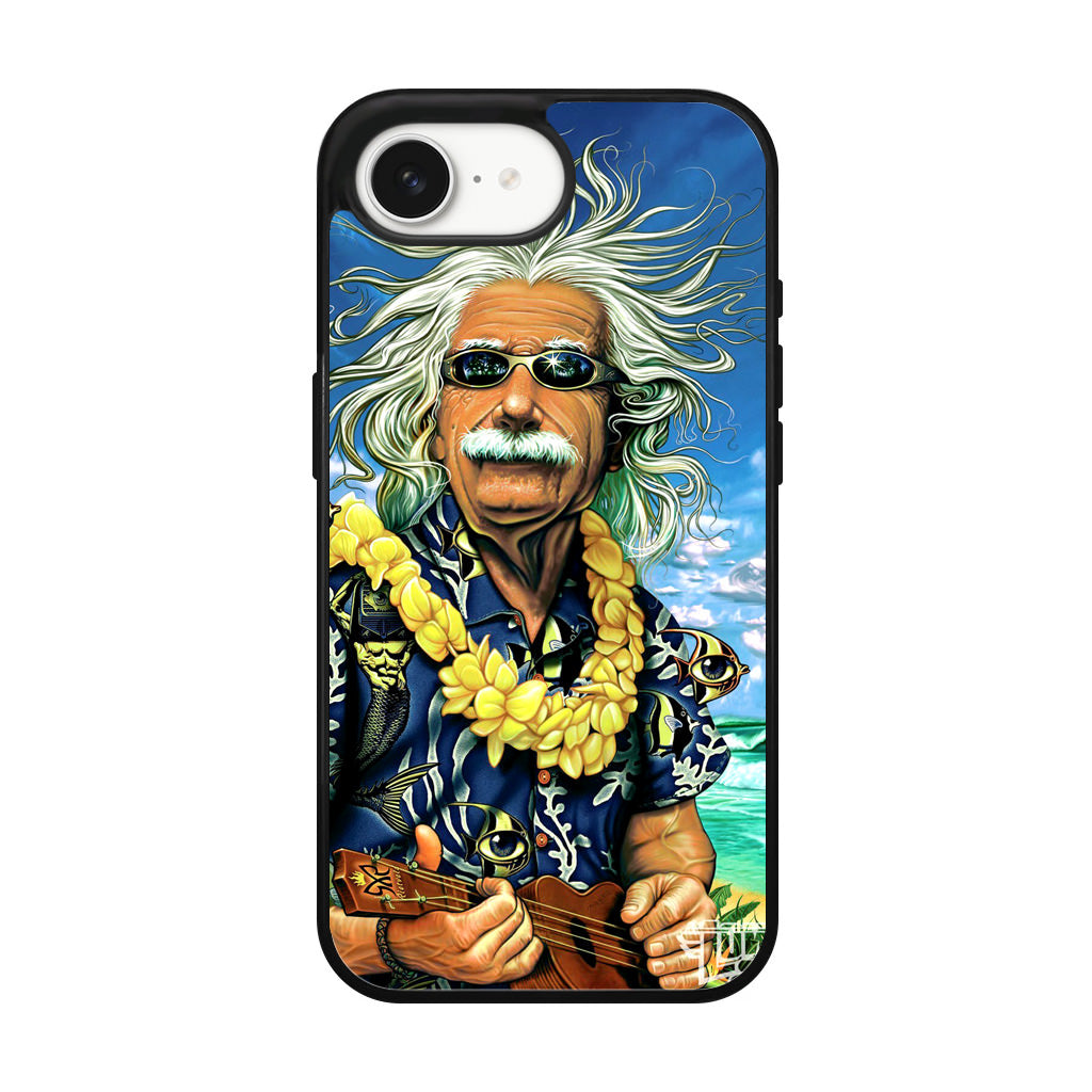 Albert Enstein On Vacation iPhone 17e Case