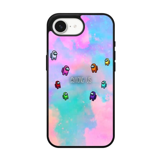 Among Us Colorful iPhone 16e Case
