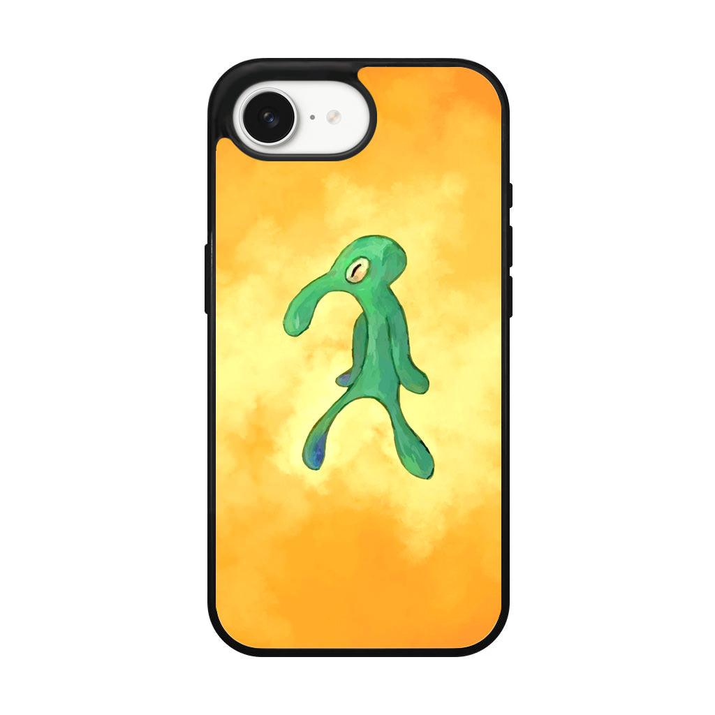 Bold and Brash Squidward Painting iPhone 17e Case