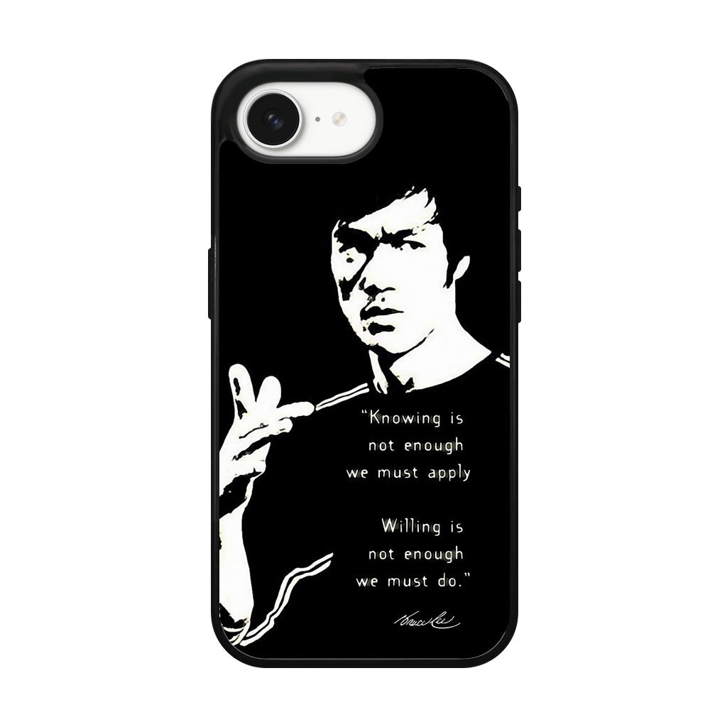 Bruce Lee Quotes iPhone 17e Case