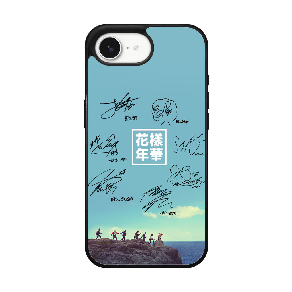 BTS Signature iPhone 17e Case