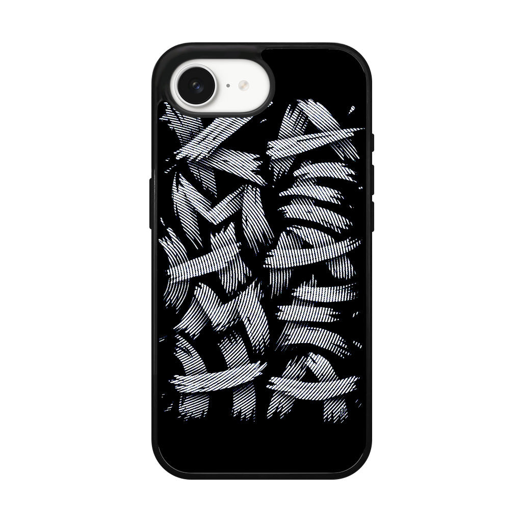Dragon Ball Kamehameha Font Art iPhone 17e Case
