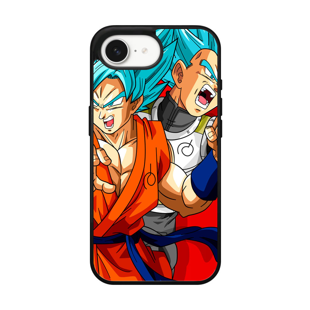 Dragon Ball Super SSGSS Goku And Vegeta iPhone 17e Case