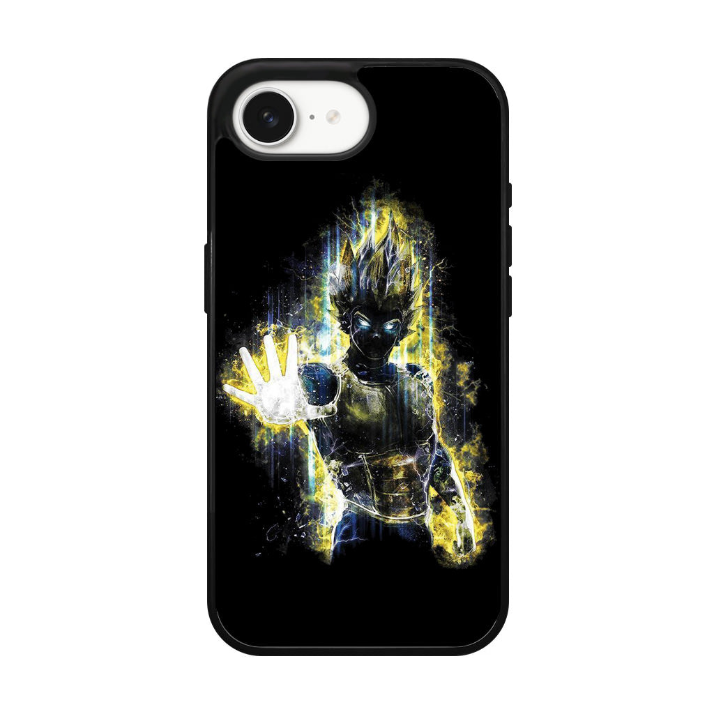 Dragon Ball Z Vegeta Bad Saiyan Prince iPhone 17e Case