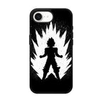Goku Super Saiyan Black White iPhone 17e Case