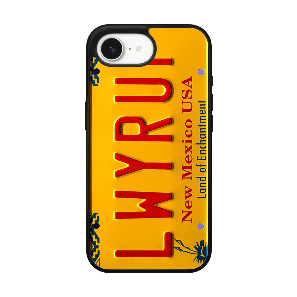LWYRUP License Plate iPhone 17e Case