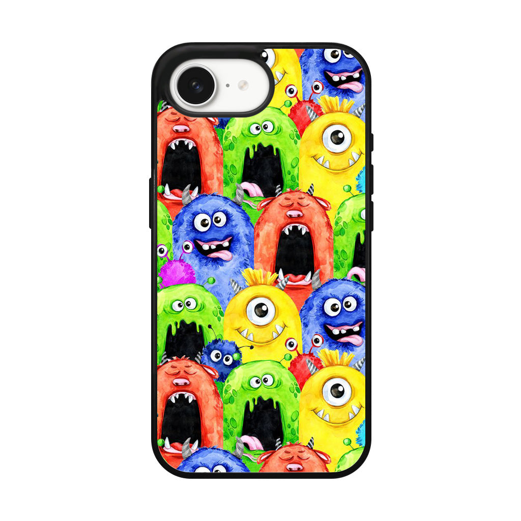 Monster Watercolor Art iPhone 17e Case