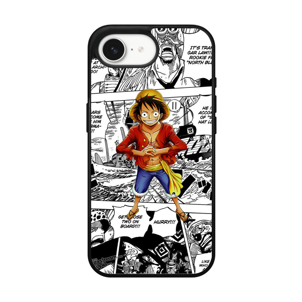 One Piece Luffy Comics iPhone 17e Case