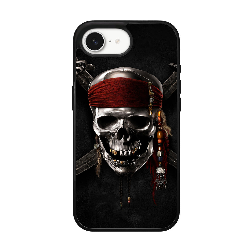 Pirates Of Carribean Skull iPhone 17e Case