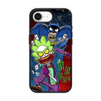 Rick And Morty Bat And Joker Clown iPhone 17e Case