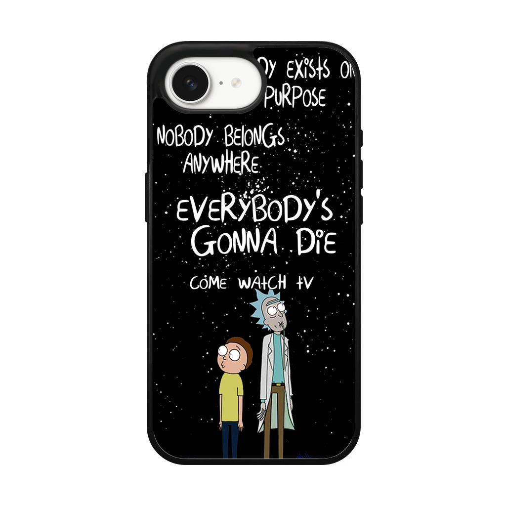 Rick And Morty Quotes iPhone 17e Case