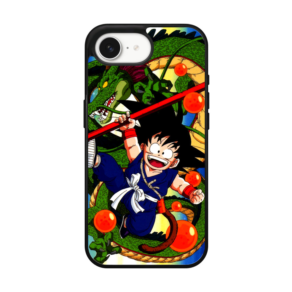 Shenlong And Little Goku Dragon Ball iPhone 17e Case