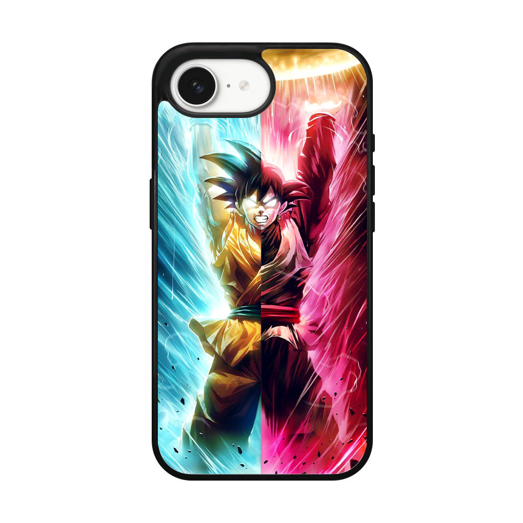 Spirit Bomb Split Goku Dragon Ball iPhone 17e Case
