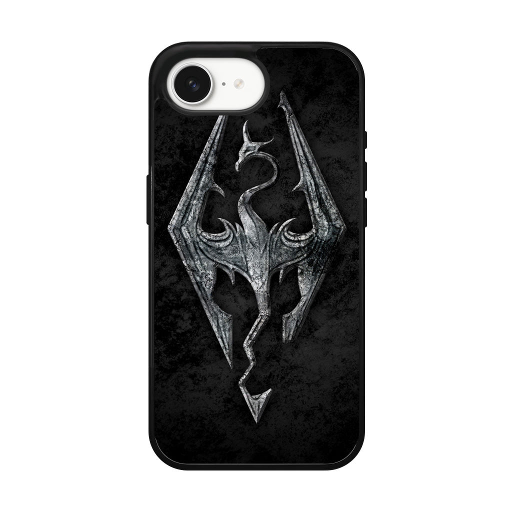 The Elder Scrolls V Skyrim Logo iPhone 17e Case