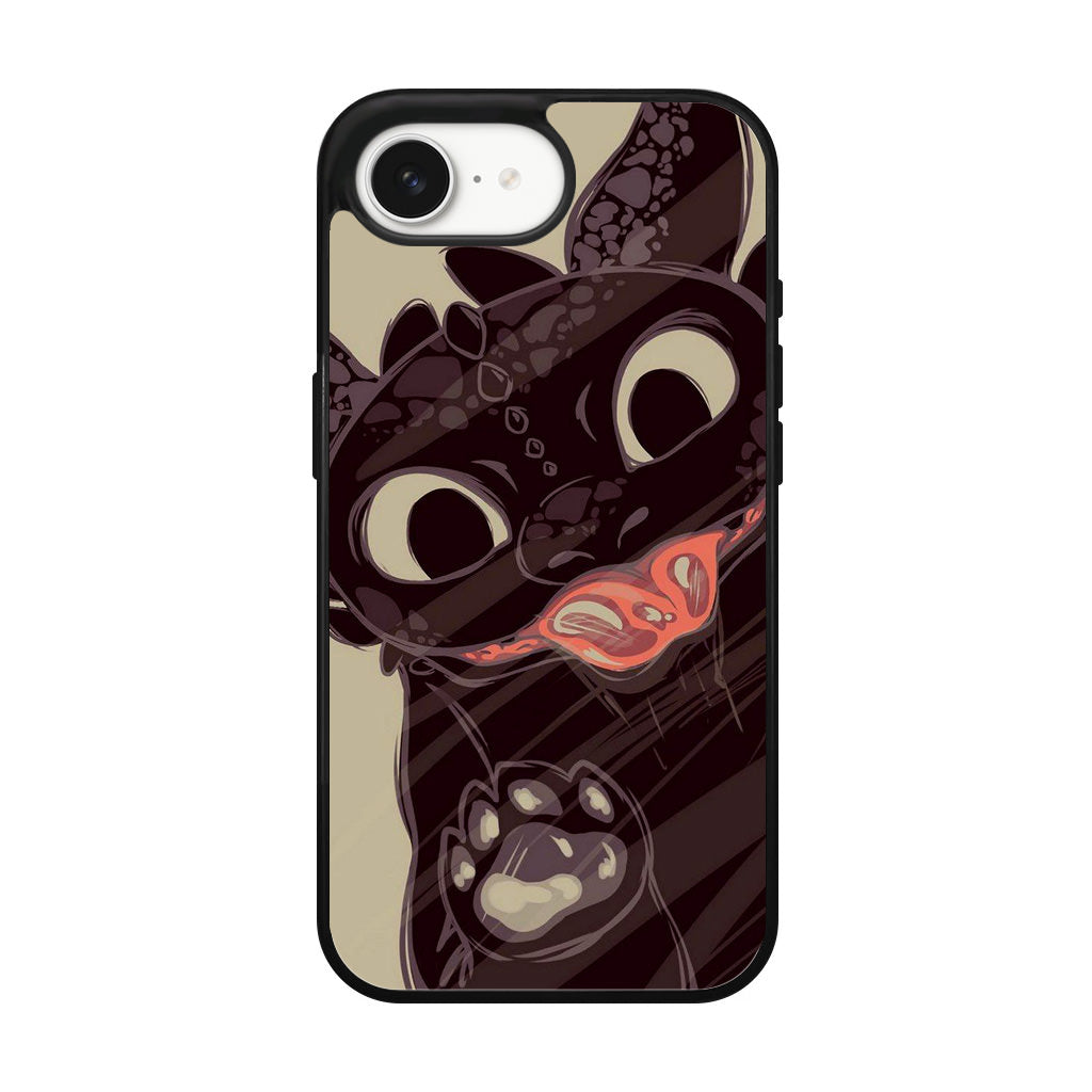 Toothless Dragon Art iPhone 17e Case
