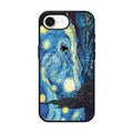Witch Flying In Van Gogh Starry Night iPhone 17e Case