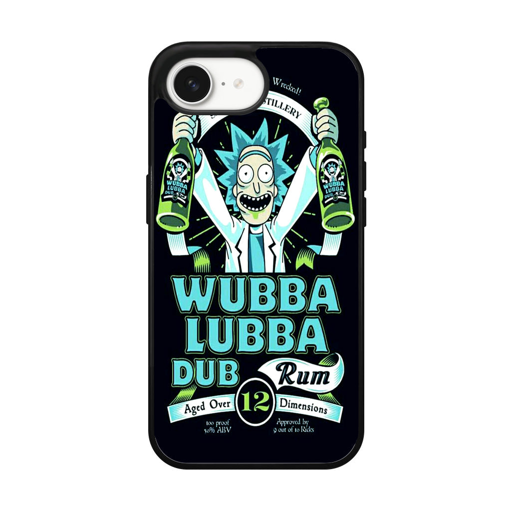 Wubba Lubba Dub Rum iPhone 17e Case