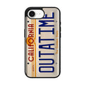 Back to the Future License Plate Outatime iPhone 17e Case