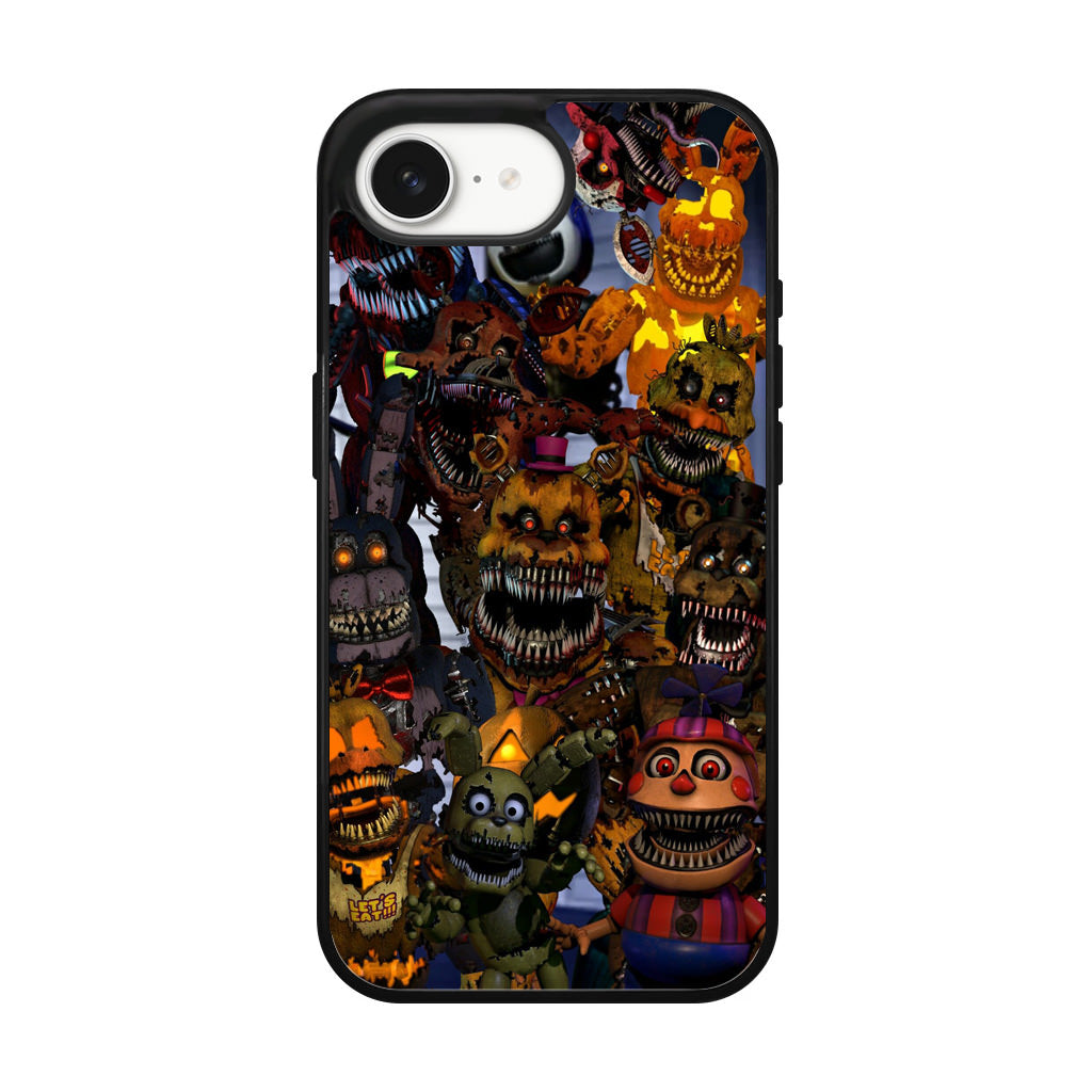 Five Nights at Freddy's Scary Characters iPhone 17e Case