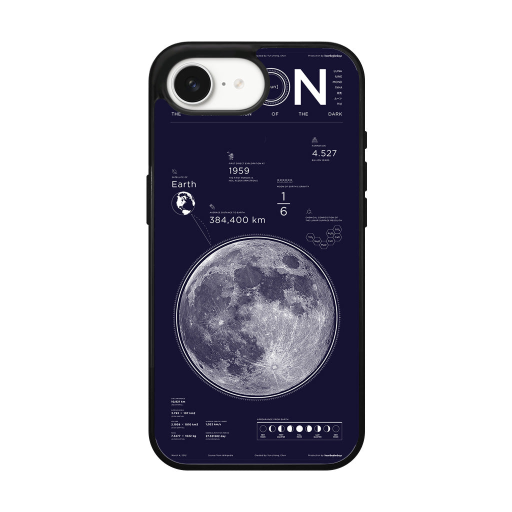 The Moon iPhone 17e Case