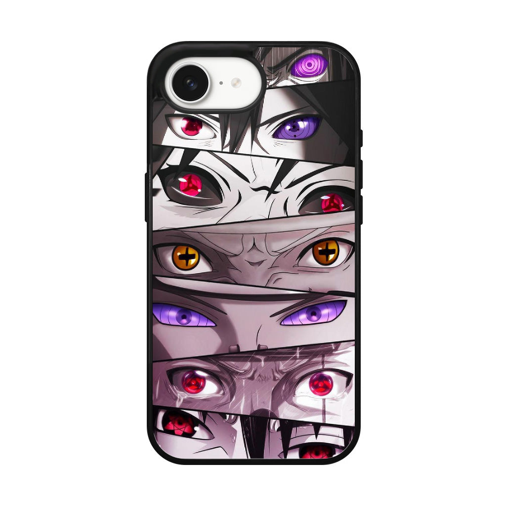 The Powerful Eyes on Naruto iPhone 17e Case