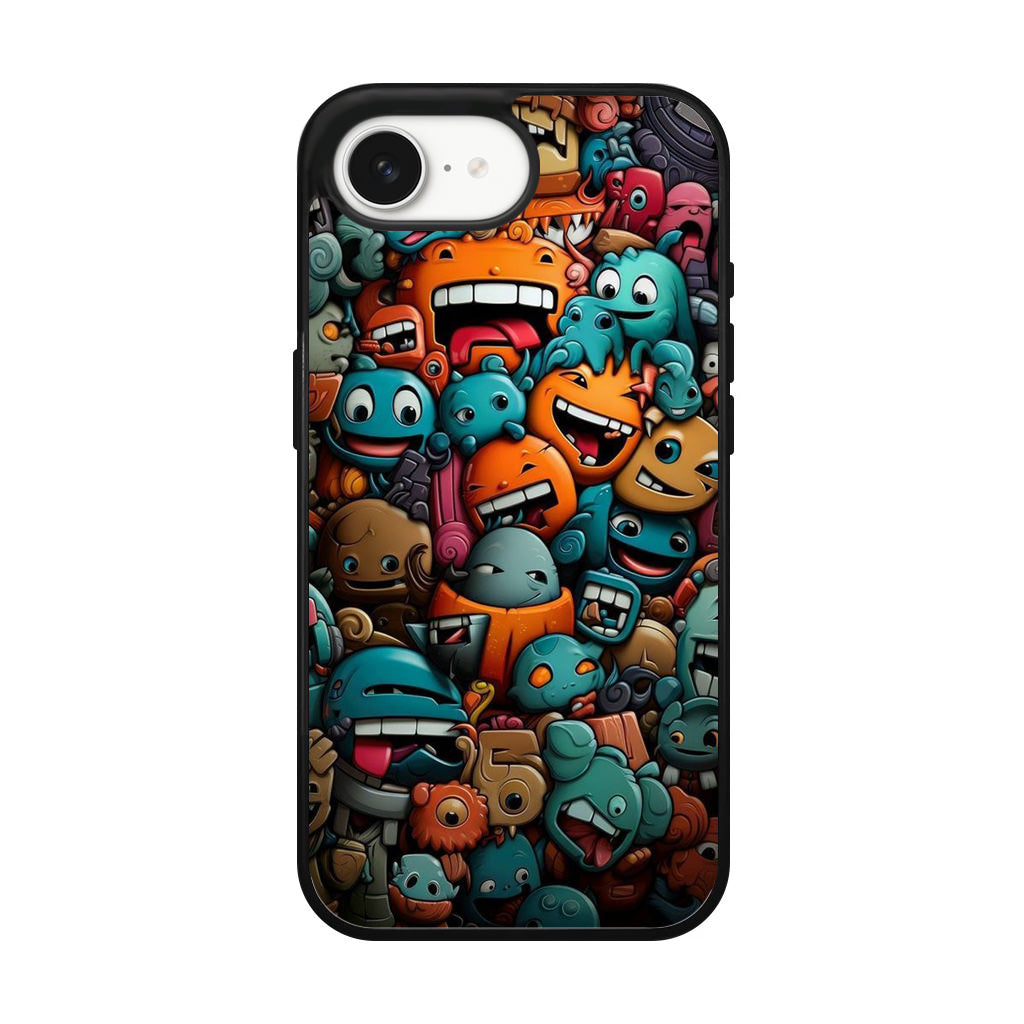 Chaos Chuckles Invasion iPhone 17e Case